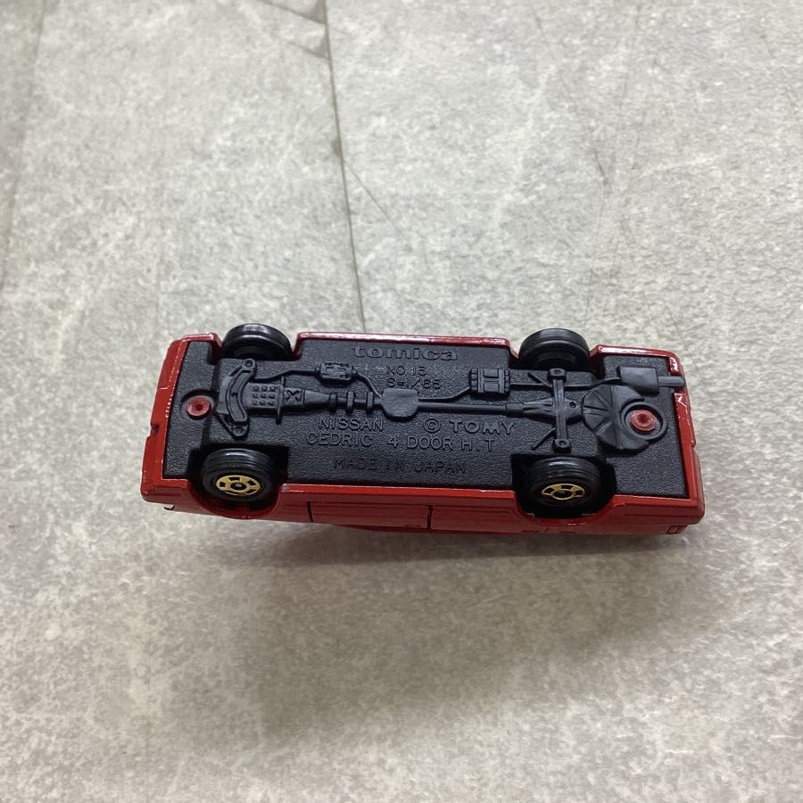 TOMY/トミー TOMICA/トミカ 丸栄特注 ニッサン セドリック パトロールカー 1/65 日本製 赤箱 ミニカー ミニカーショップ ケンボックス トミカ 赤箱☆58☆日産
