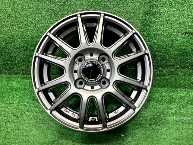 VEMOTION   13インチ　アルミホイール　　4本 VEMOTION ホイール アルミ ダークシルバー 13インチ 4.00B 4穴 4本 100
