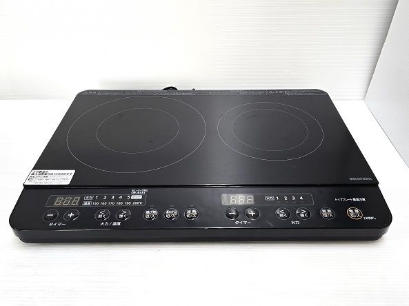 新品・未使用]✨2017年製 IRIS OHYAMA IHクッキングヒーター 据置きタイプ