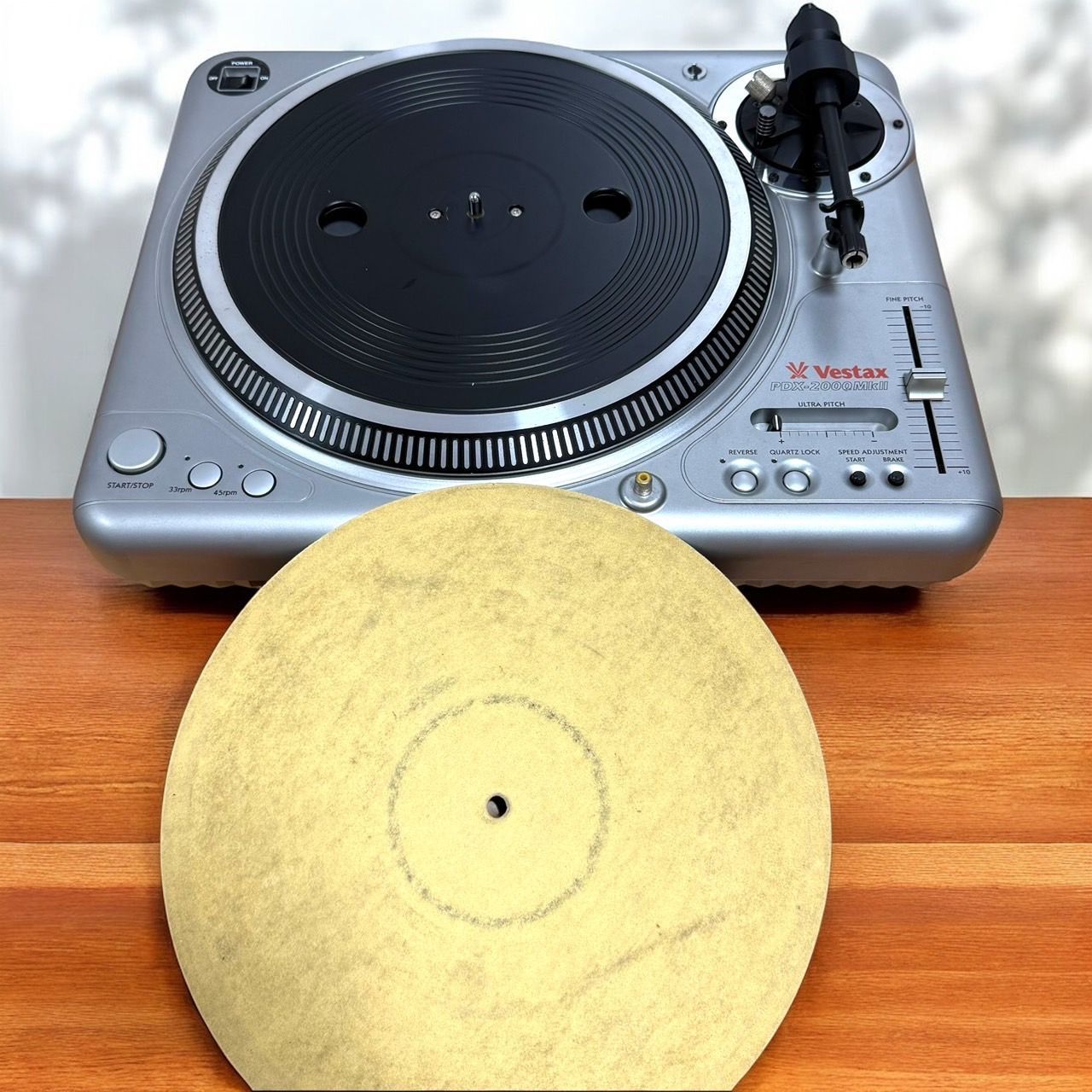 ☆送料無料 美品 VESTAX ターンテーブル PDX-2000MKⅡ MK2 MKII