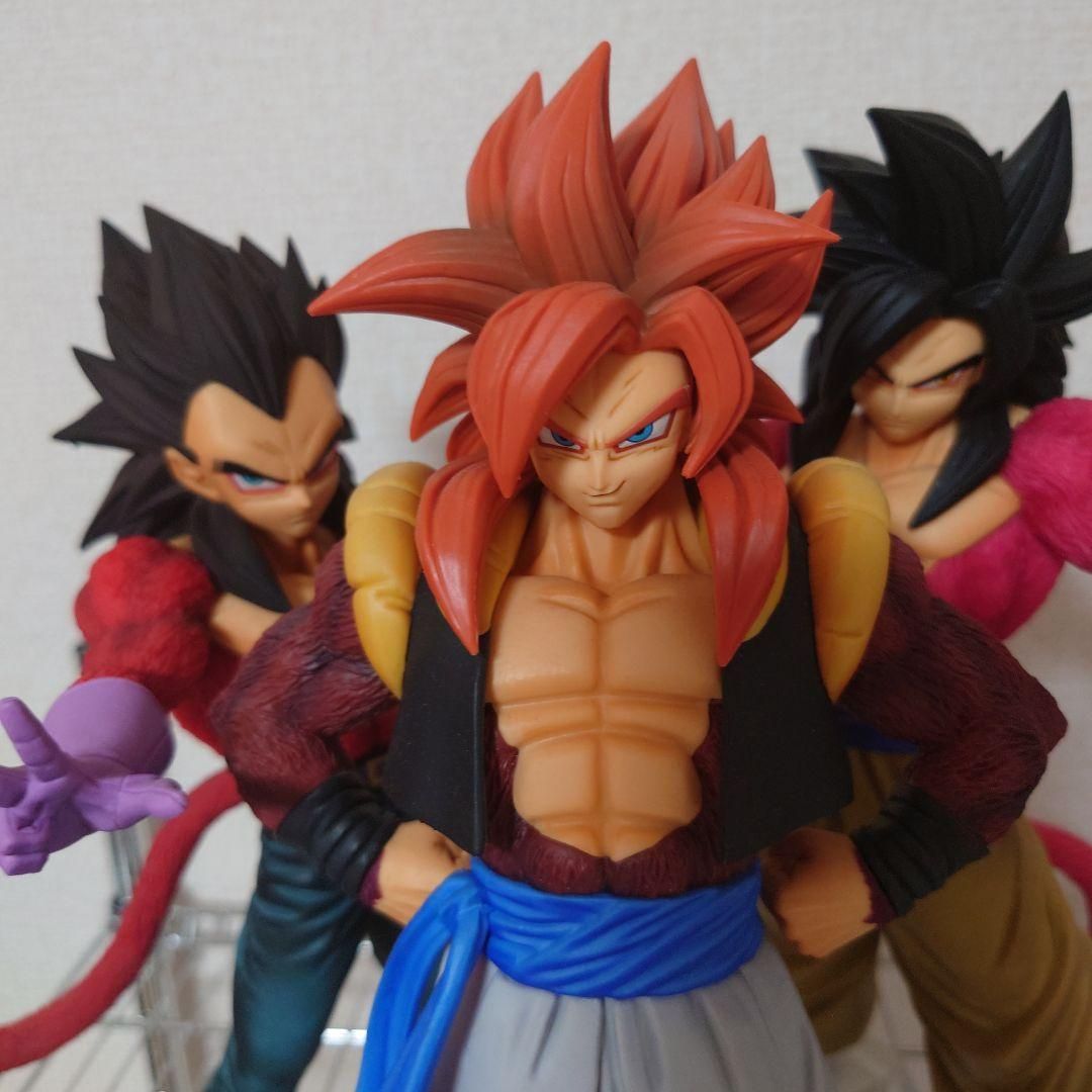 一番くじドラゴンボール グレイテストサイヤン ゴジータ 悟空 ベジータ 
