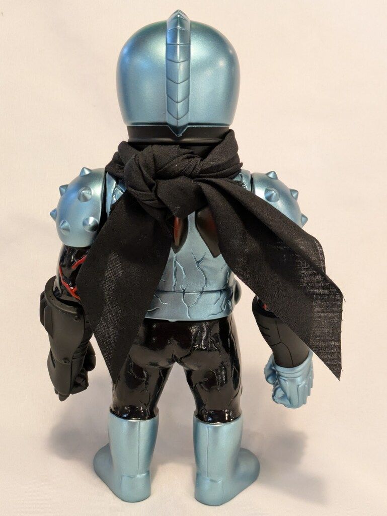 REALHEAD/CORDVIPER 真マシンサイダー 黒成型/メタ青/銀/赤塗装 黒