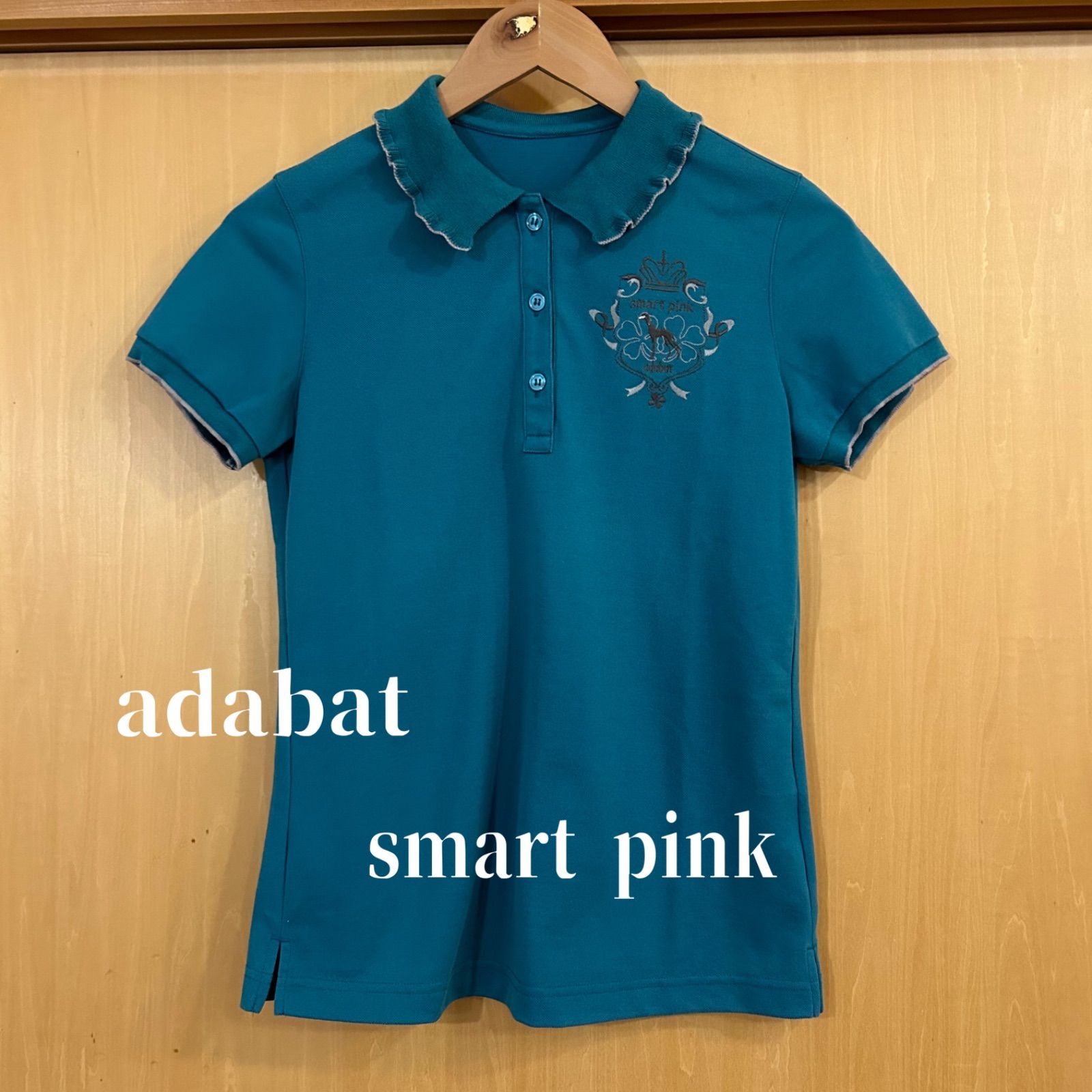 Adabatsmartpink Womens Golf Wear Short Sleeve Polo Shirt 38
