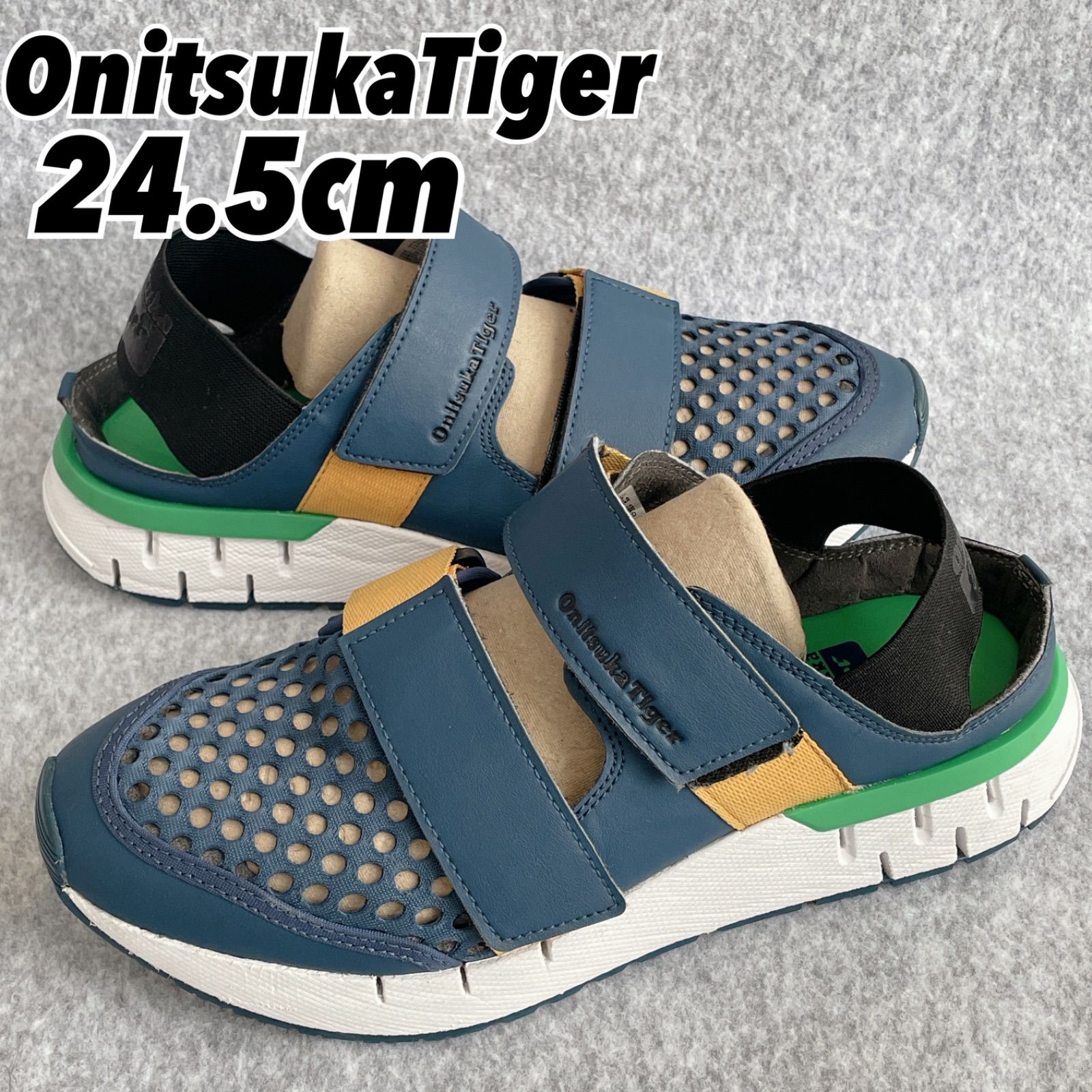 オニツカタイガー レビラック サンダル トリコロール 26.5 オニツカタイガー レビラック サンダル トリコロール 28.0