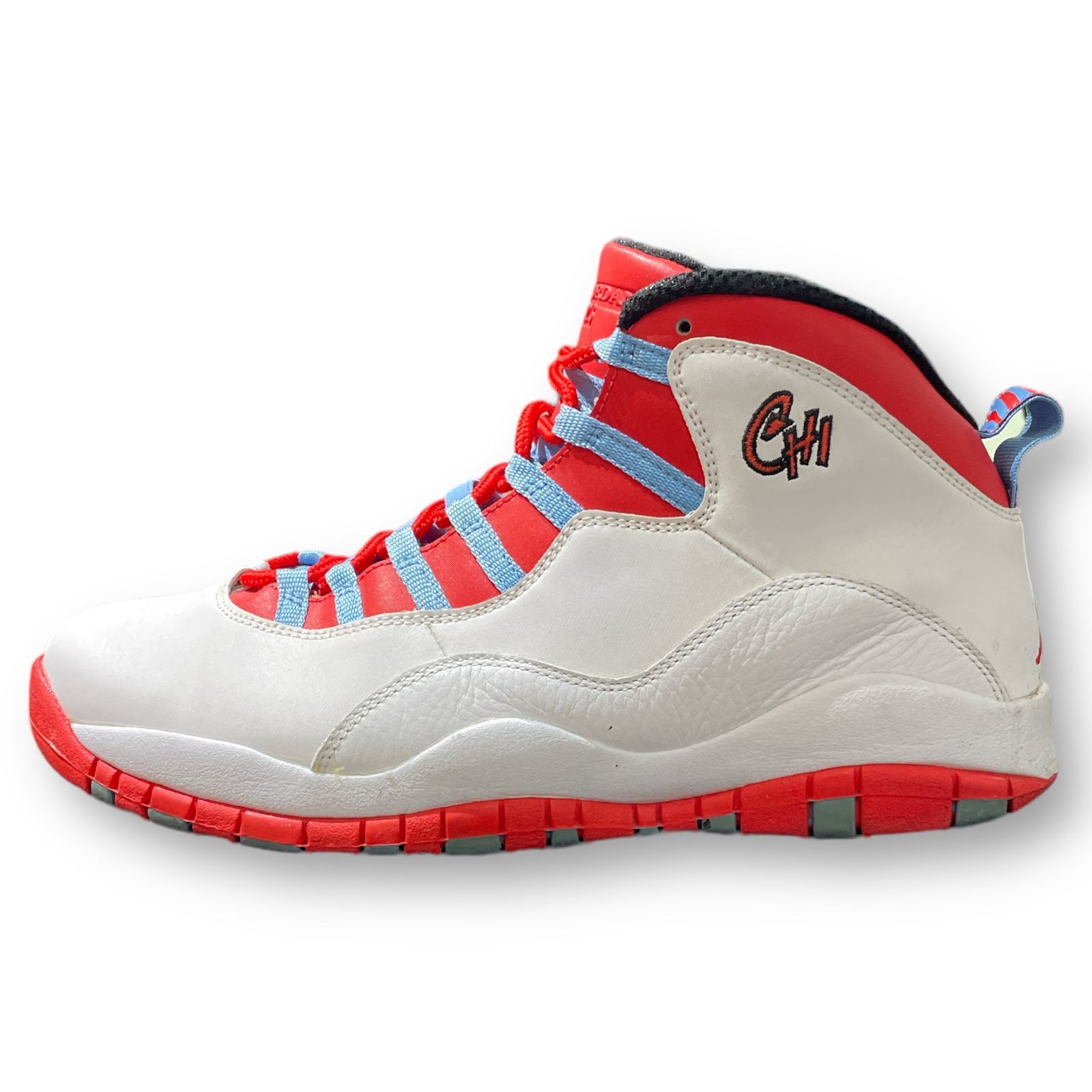 NIKE AIR JORDAN RETRO 10 CHI 310805-114 ライトクリムゾン ジョーダン10 スニーカー ナイキ 30cm  64449A