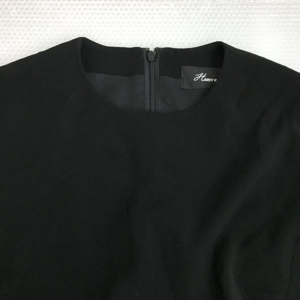 ロング丈ワンピース 38|M|黒|black