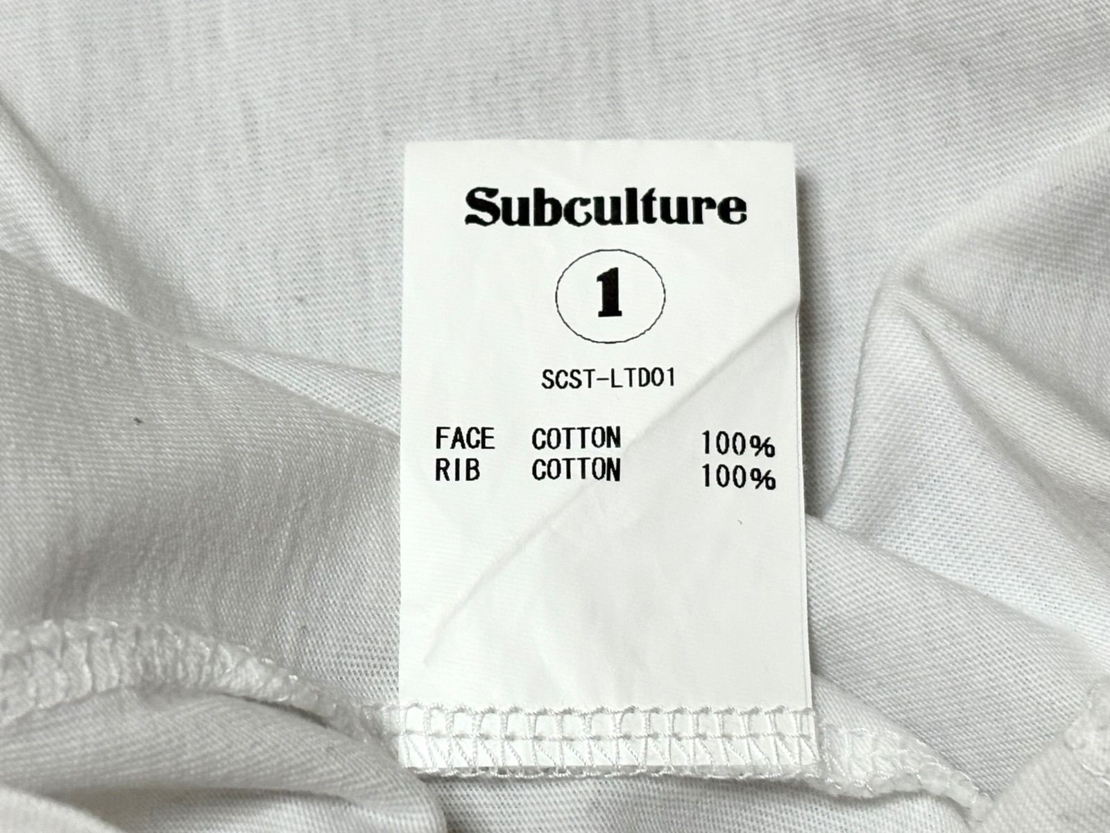 サブカルチャー SC 1周年記念 限定 subculture SC SKULLSNAKE TSHIRT 