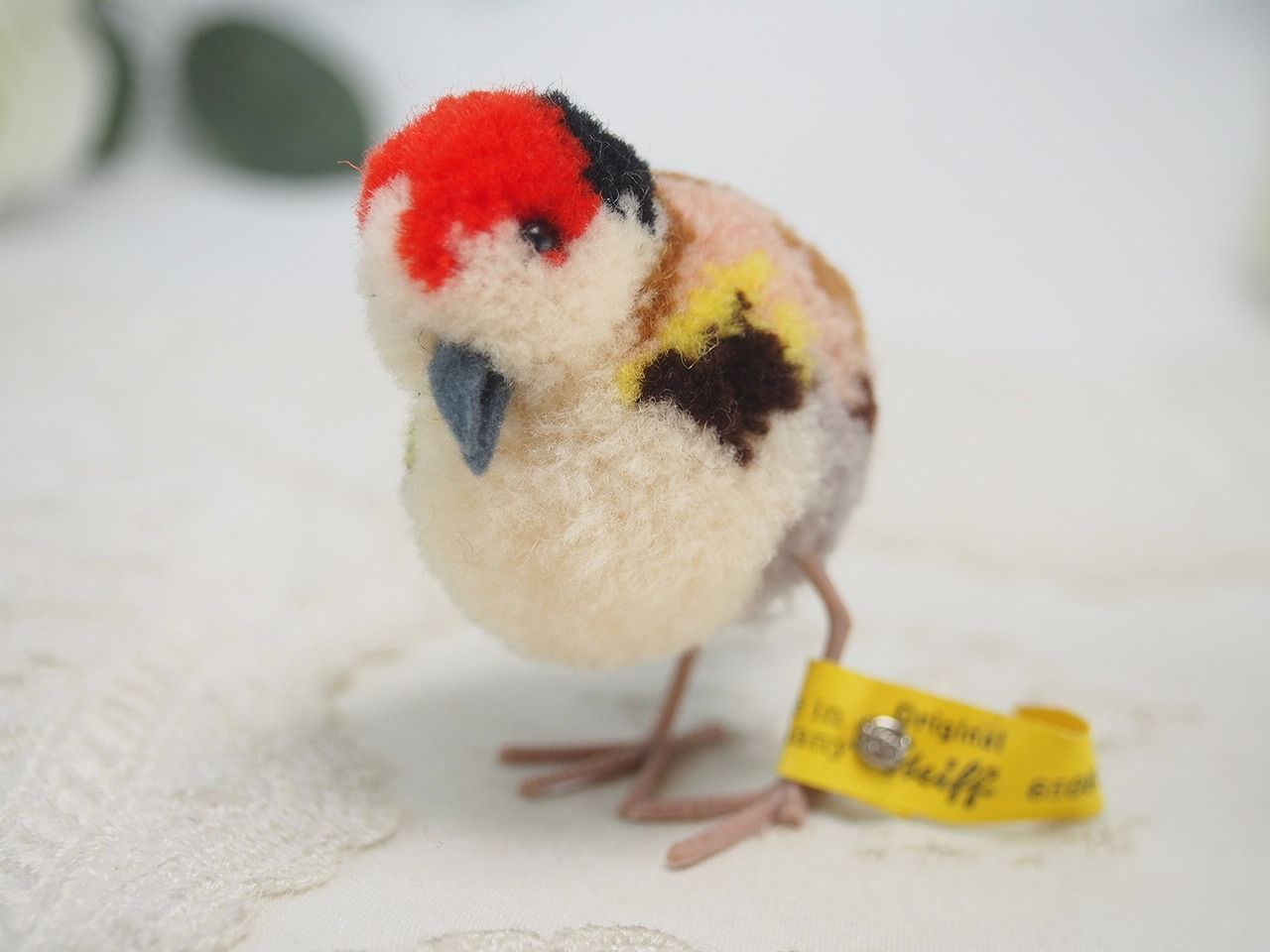 送料無料☆シュタイフ☆Woolen Bird 8㎝ IDs完品☆ぽんぽん