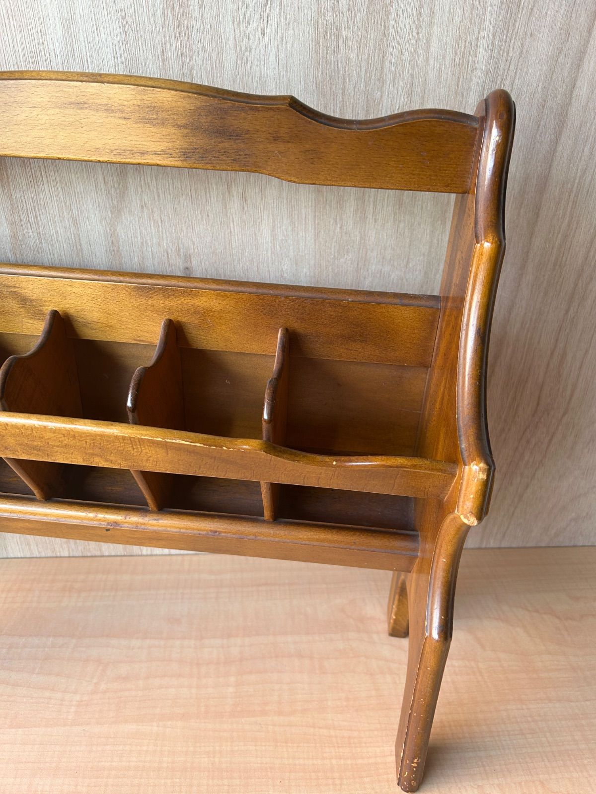 0-5 カリモク コロニアル マガジンラック - メルカリ