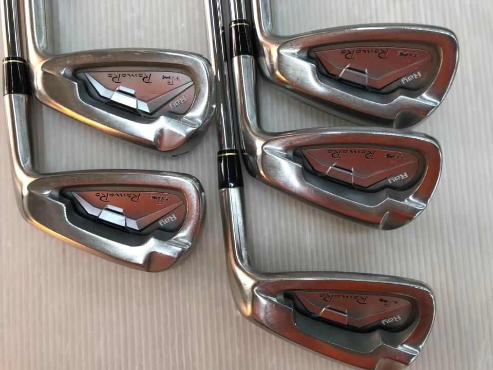【中古】RomaRo Ray TYPE R PLUS IRON #5-PW 中古】RomaRo Ray TYPE R PLUS IRON #5-PW