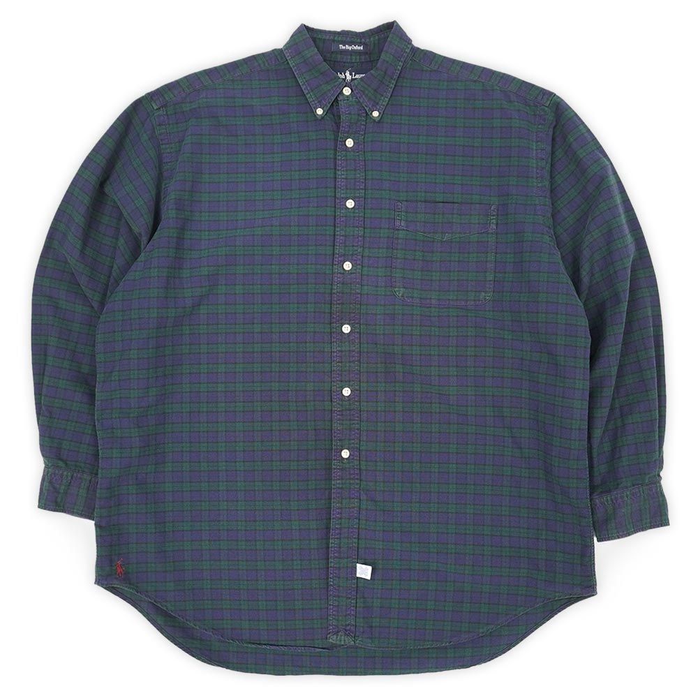 90s ポロ ラルフローレン BIG OXFORD シャツ