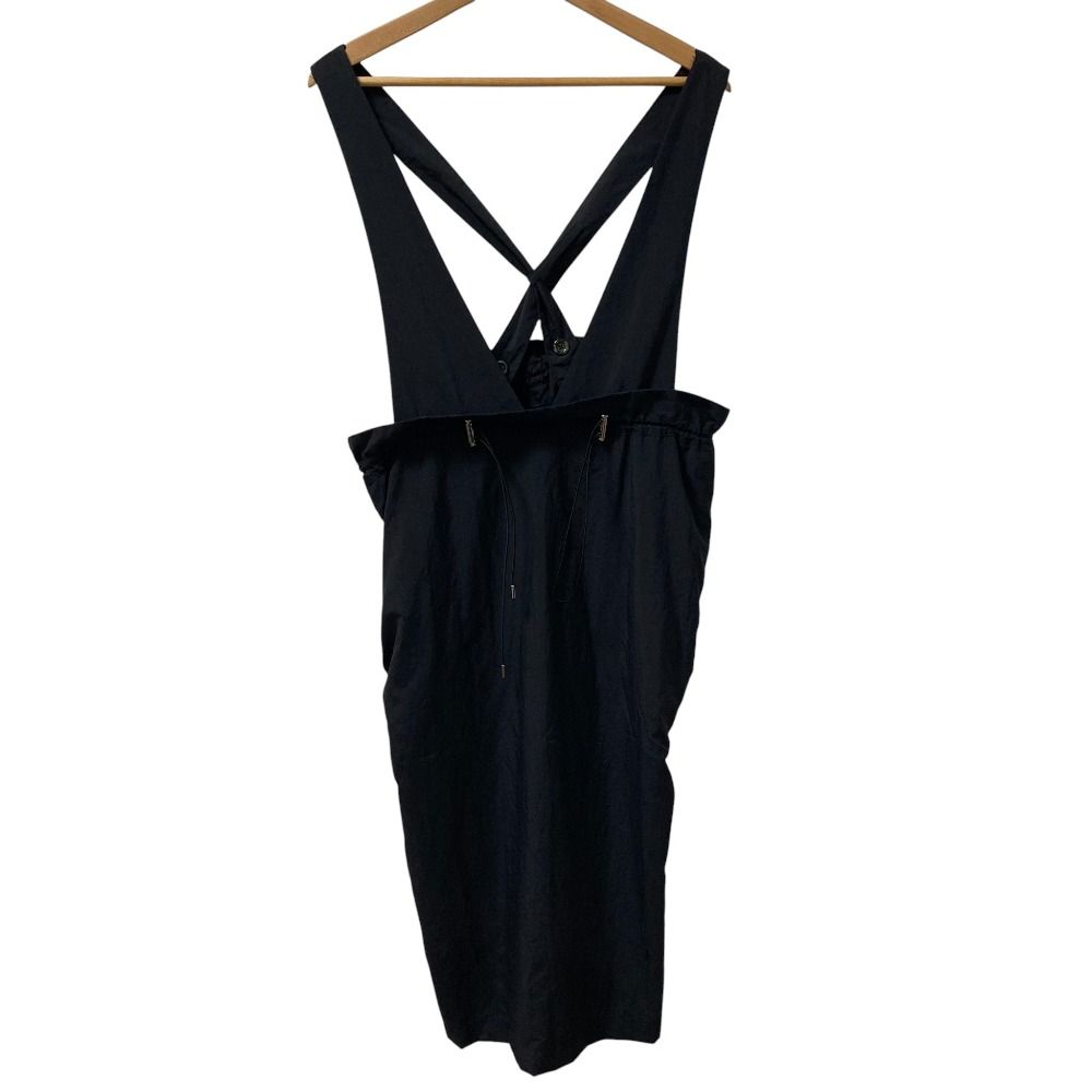 UJOH ウジョー サスペンダー付き ジャンバースカート サイズ2 ブラック レディース 古着