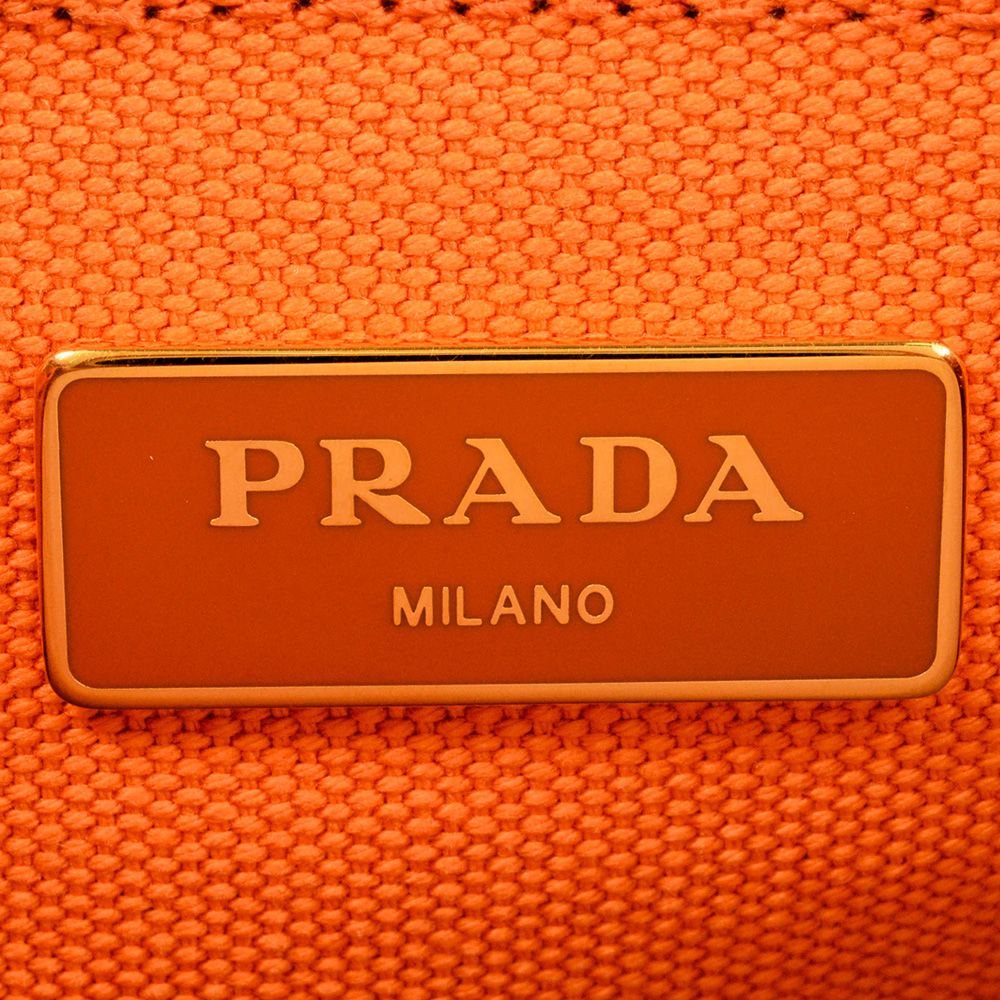 プラダ PRADA カナパ ミニ ハンドバッグ キャンバス 1BG439
