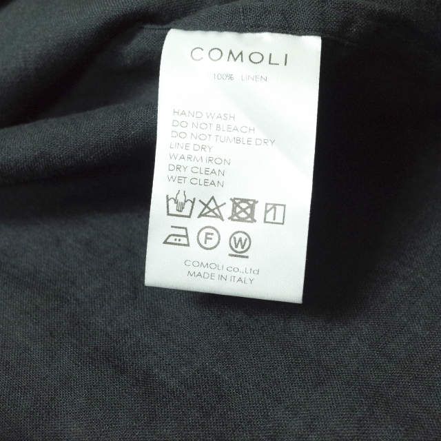 COMOLI x Salvatore Piccolo コモリ サルヴァトーレピッコロ 20SS 別注 イタリア製 LINEN JACKET  リネンジャケット R01-01001 46 BLACK 3B テーラード アウター g8162 - メルカリ