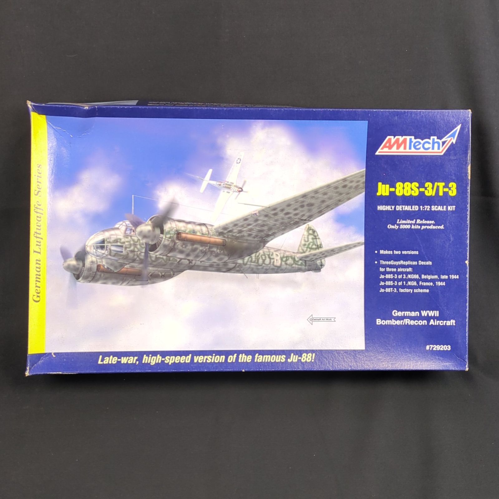 輸入キット キット 生産版 AM tech 729203 1|72 Ju-88S-3 | T-3