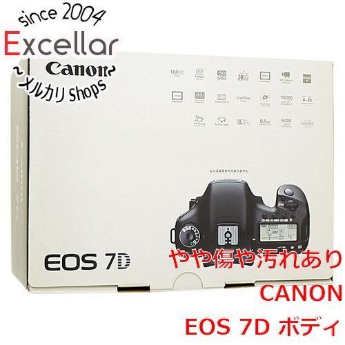 熱販売 [bn:6] Canon製 デジタル一眼レフカメラ EOS 7D ボディ 訳あり ...
