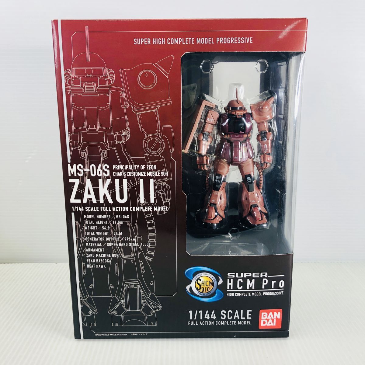 SHCM-Pro 1/144 MS-06S シャア専用 ザク (機動戦士ガンダム) SUPER HCM
