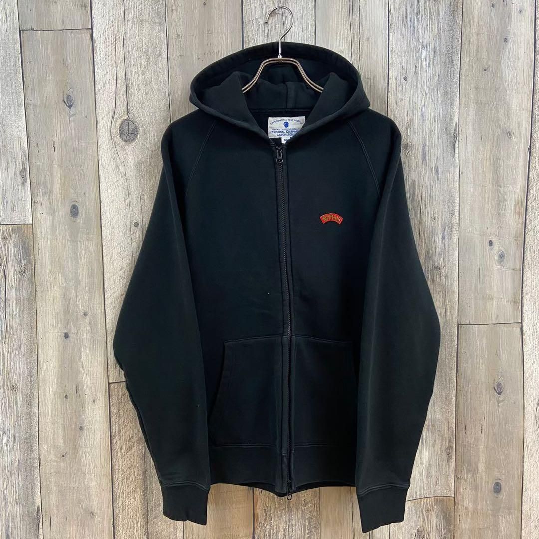 NITRAID ナイトレイド 日本製 ジップアップ スウェット パーカー M