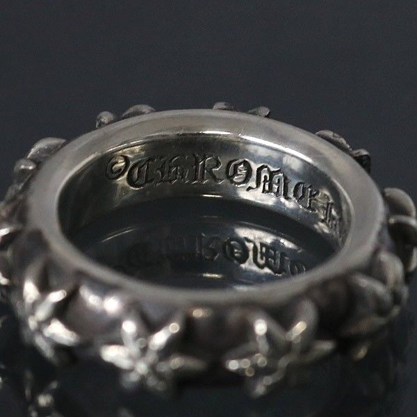 CHROME HEARTS 銀座店 クロムハーツ スターバンド リング 指輪