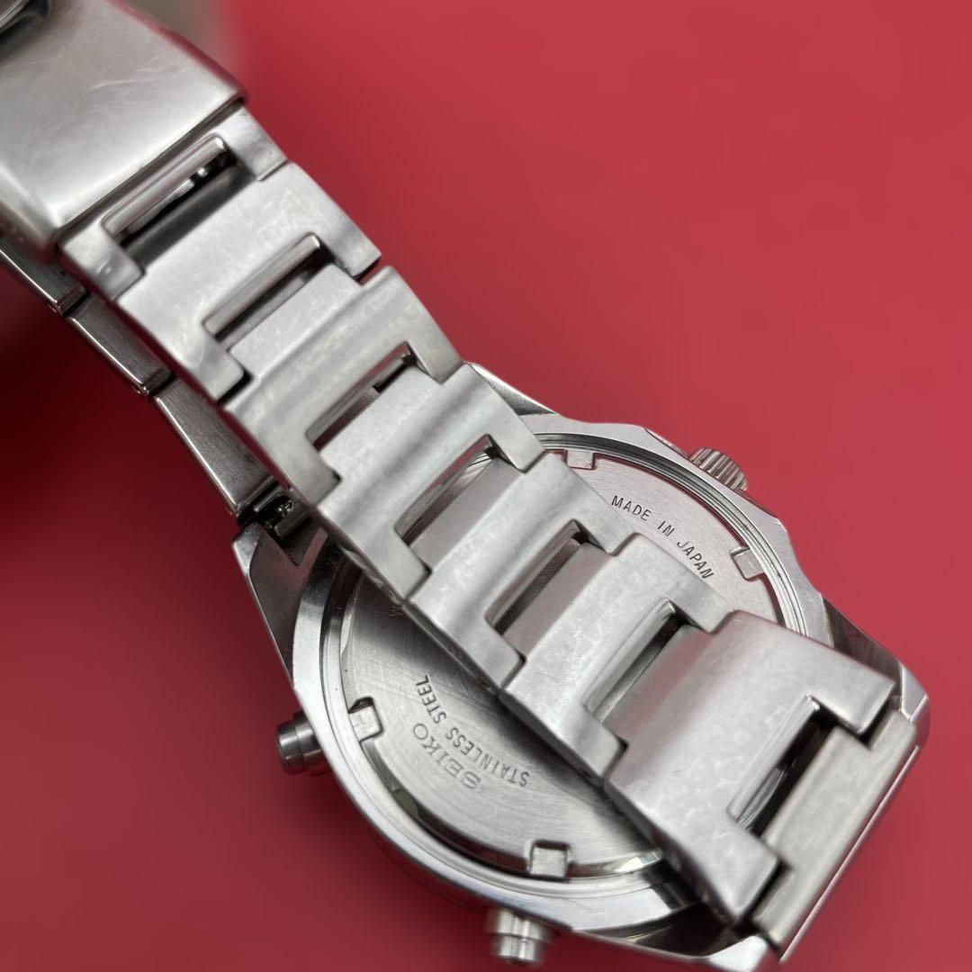 SEIKO SUSサス クロノグラフ 6M26-6020 黒文字盤 ダンシングハンズ