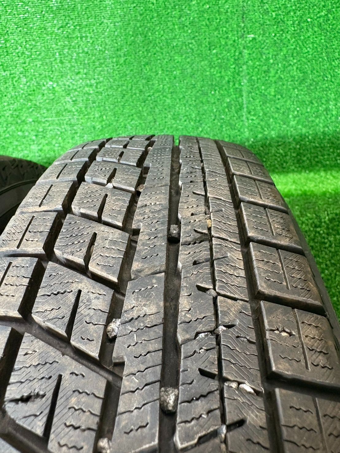 YOKOHAMA iceGUARD iG60 155/80R13 79Q スタッドレス 4本セット 残溝約