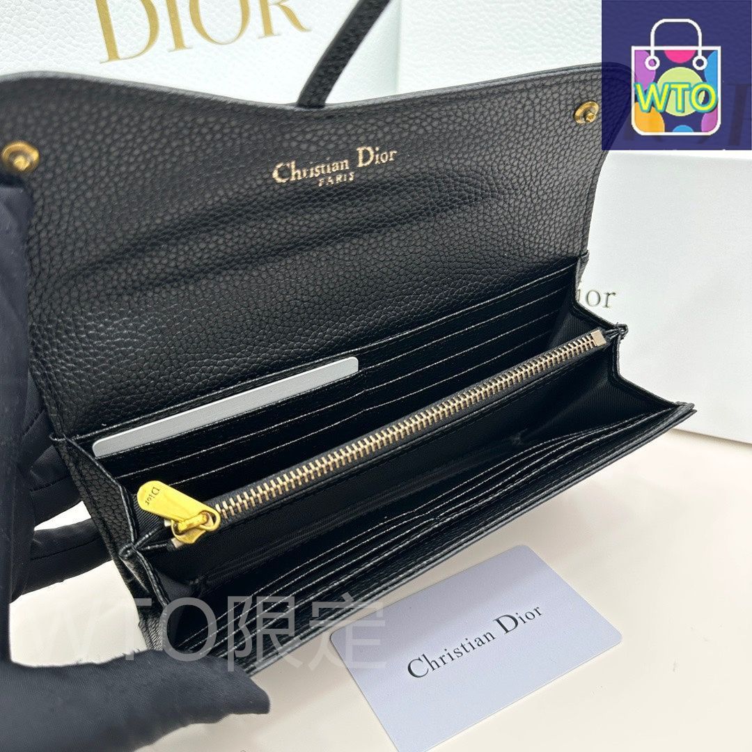 正規品Dior 長財布 未使用に近い❗️本日削除❣️ 新品未使用 DIOR 財布[本日特価|新品未使用品] - メルカリ