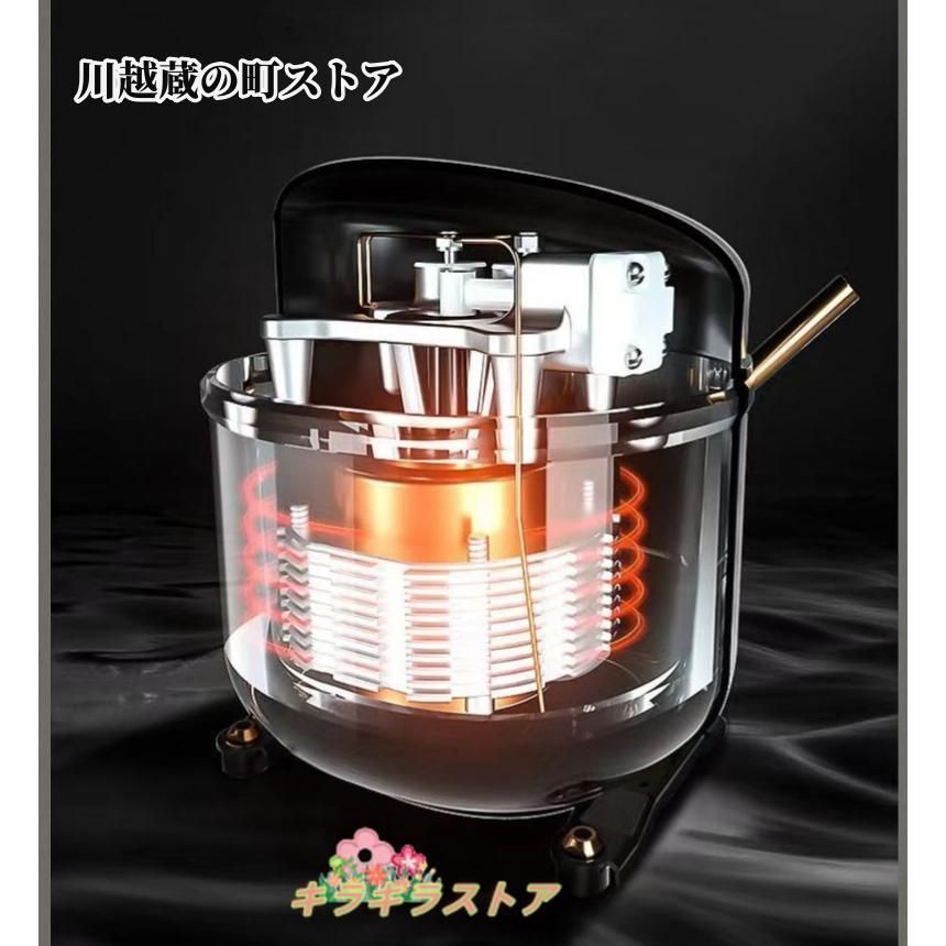 新品、未使用 製氷機 家庭用 小型 透明 氷 サイズ調整 洗浄モード付き