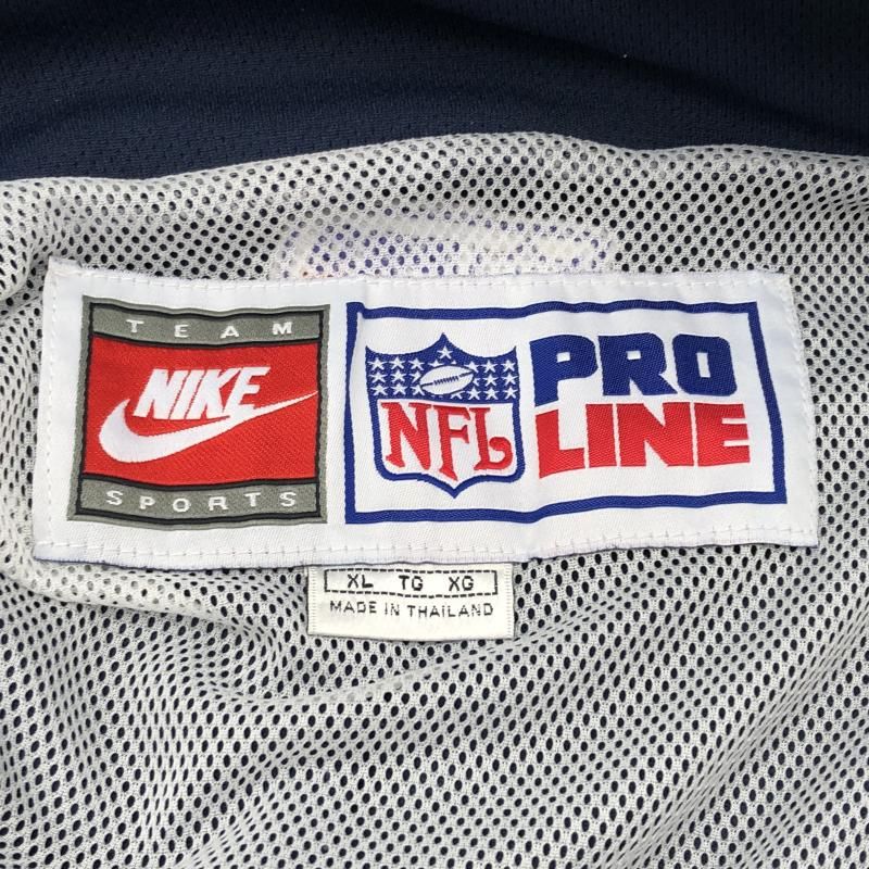 中古】NIKE NFL シカゴベアーズ トラックジャケット XL ネイビー