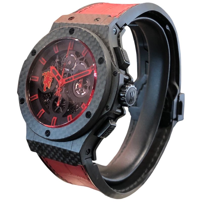 ウブロ HUBLOT ビッグバン アエロバン レッドデビル26 香川真司モデル 311.QX.1113.GR.MUK13 カーボン メンズ 腕時計 -  メルカリ