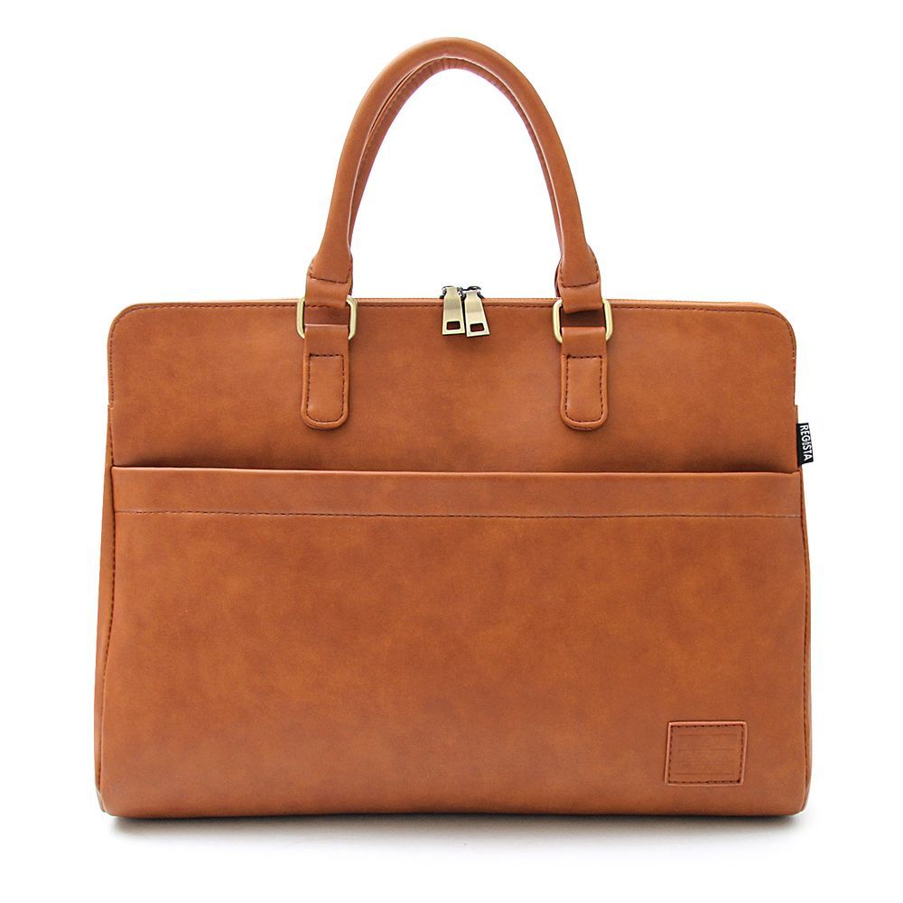 CAMEL(スムース) ☆ SYNTHETIC LEATHER BRIEFCASE ビジネスバッグ メンズ ブリーフケース レディース 通勤