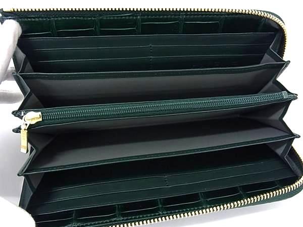 □極上□本物□JRA公認□新品同様□ HALEINE アレンヌ クロコダイル L  