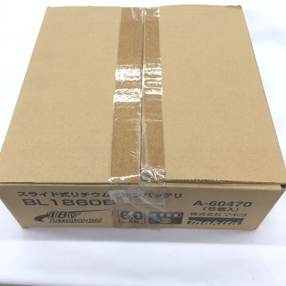 △△MAKITA マキタ 18V 6ah 5個セット A-60470 BL1860B - メルカリ