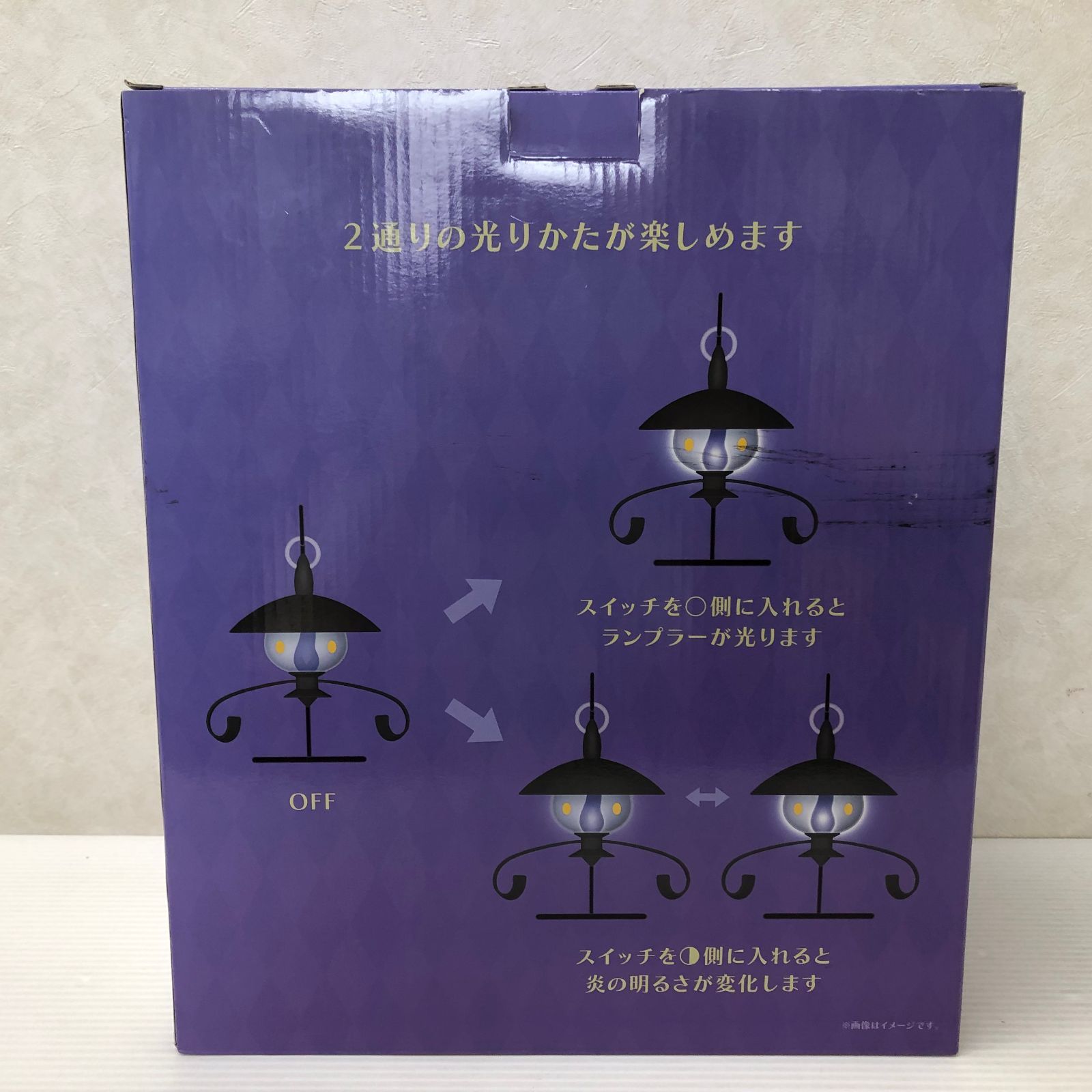 ポケモンセンター 炎がまたたく LEDライト ランプラー 中古品