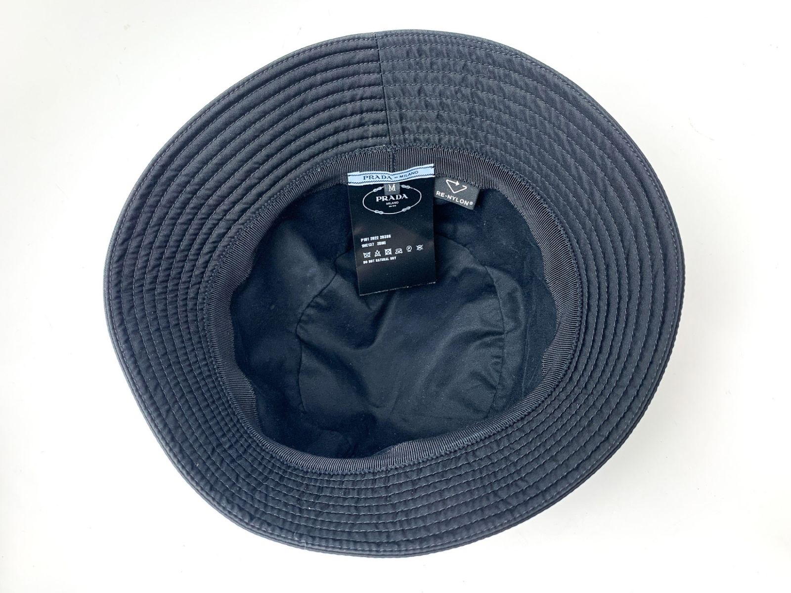 PRADA ブラック バケットハット M PRADA プラダ ブラック バケット