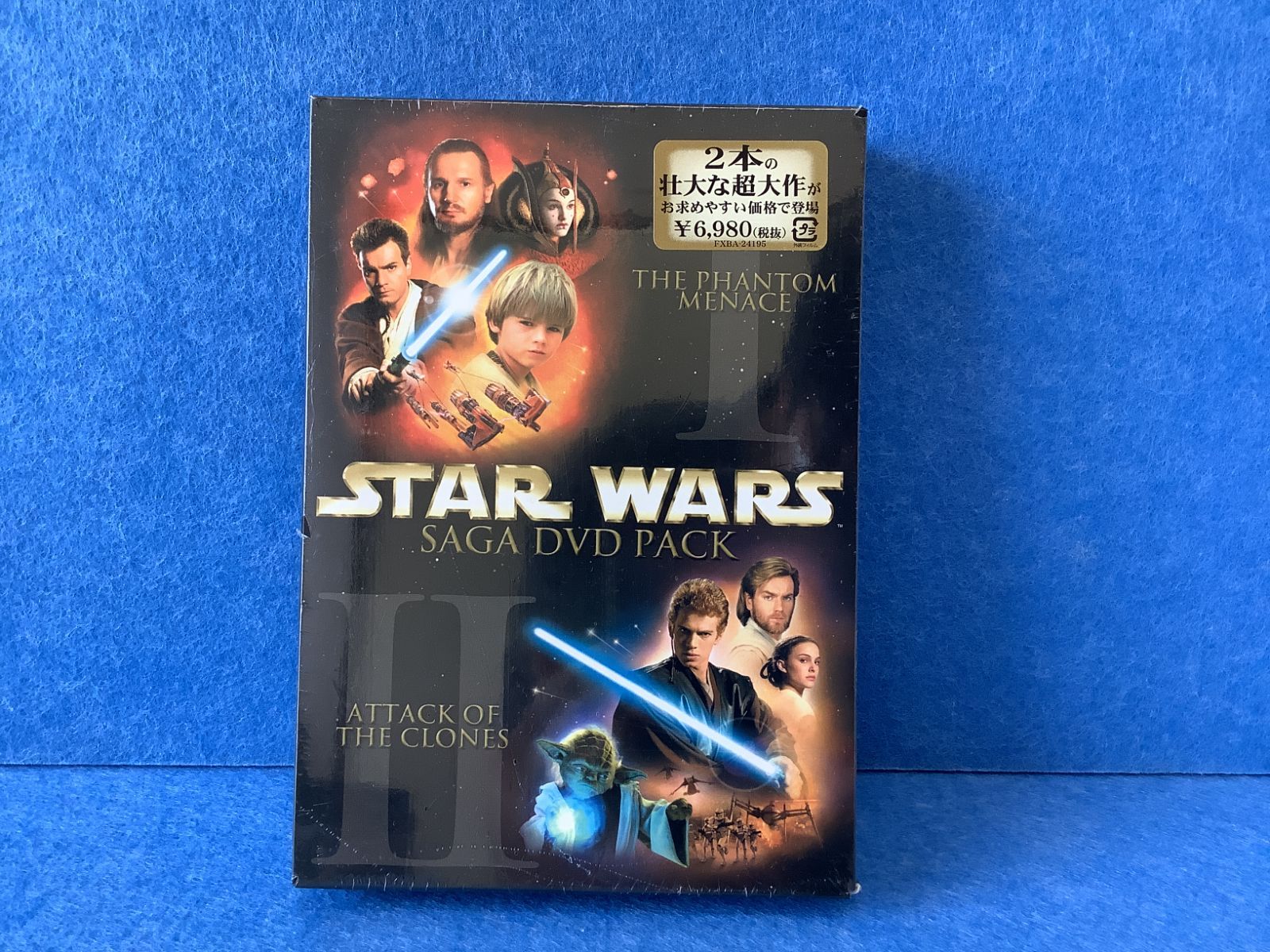 新品未開封DVD】スター・ウォーズ エピソード1 & 2 DVDダブルパック 