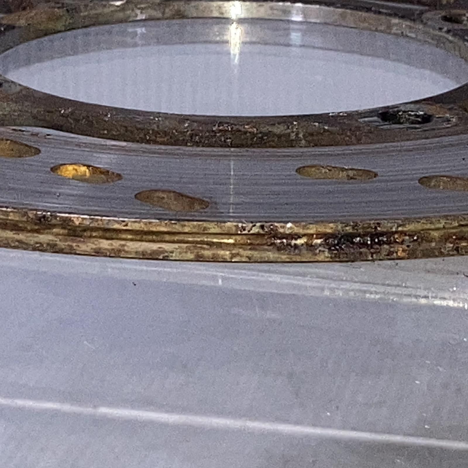 GSX-R400R 純正 リアブレーキディスクローター 曲がり無し GK76A♪ SUZUKI GSX-R400 リアディスクローター スズキ スズキ GSX-R400