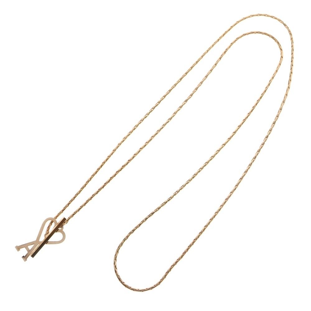 AMI Alexandre Mattiussi アミアレクサンドルマテュッシ AMI DE COEUR チェーンネックレス ゴールド UJW916
