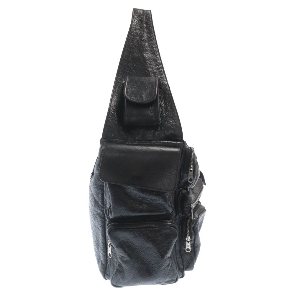 BALENCIAGA (バレンシアガ) SUPERBUSY ラムスキン レザー ラージ