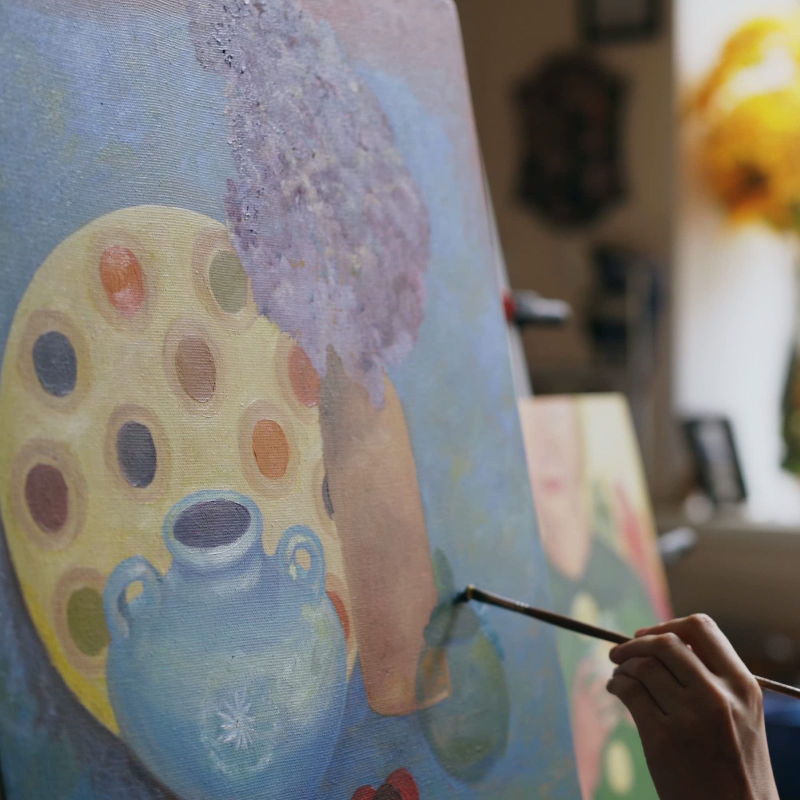 新着商品 現代油絵 芸術絵創作 美術装飾 絵画用具 2枚 綿化繊混紡 中目 水彩画 油絵画 アクリル兼用 116.7cmX91cm F50 セット 張りキャンバス AUREUO