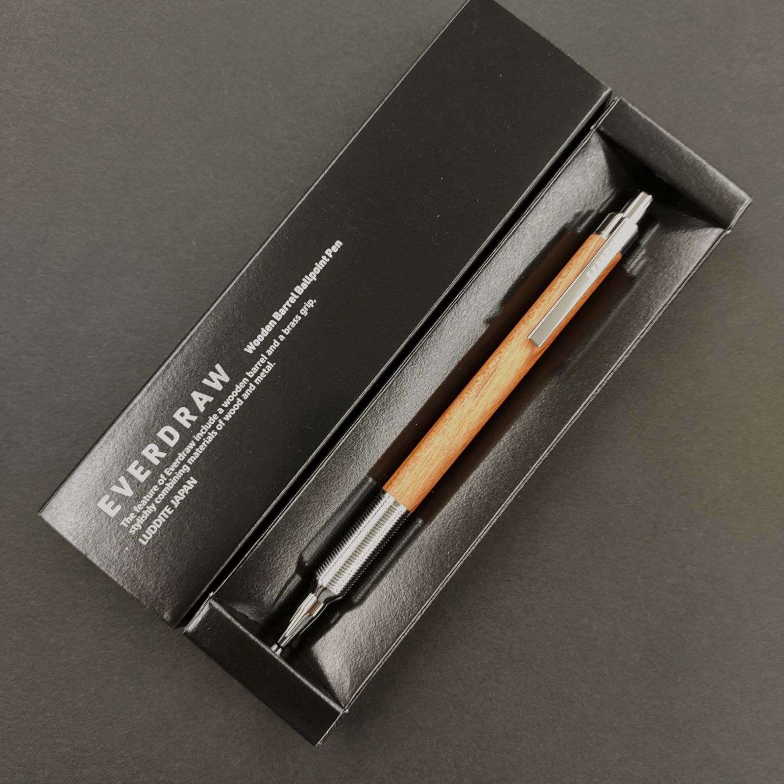 KeyUnity KP-01 SW ストーンウォッシュ ボールペン 本体 デザイン