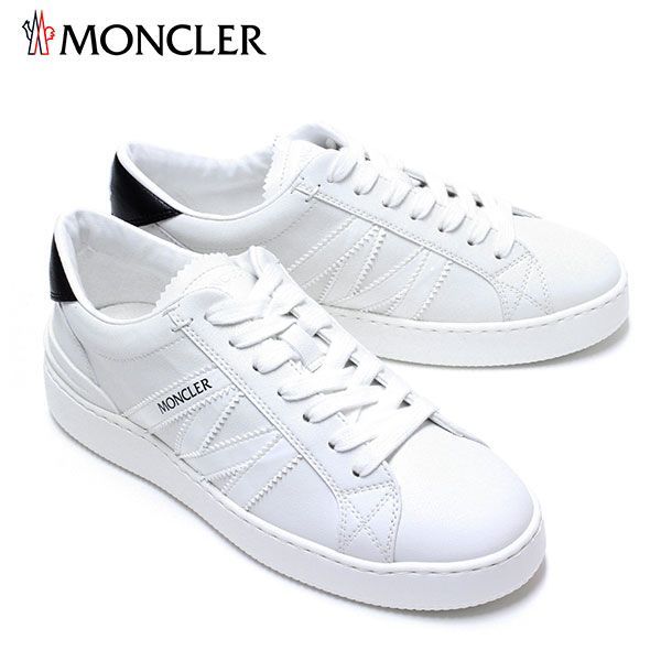 モンクレール MONCLER  レディース MONACO M スニーカー【ホワイト】 4M00100 M3521 P09/【2023-24AW】l-shoes