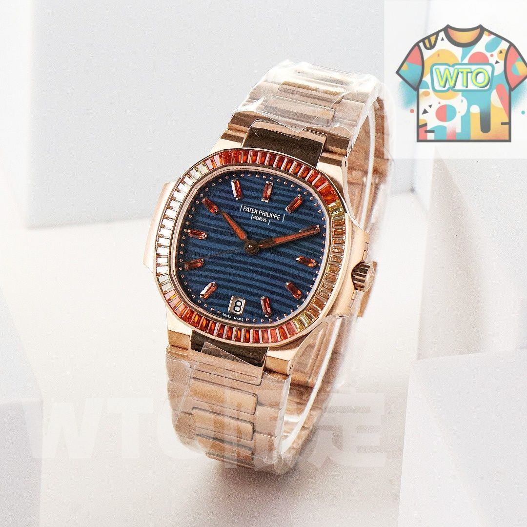 今日 パテックフイリップ PATEK PHILIPPE Nautilus 女用腕時計 -WTO輸入1
