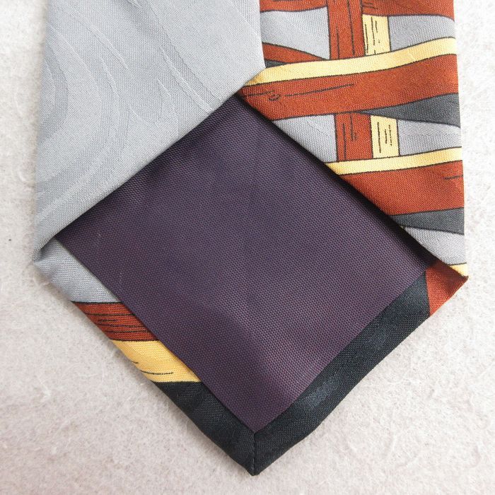 アンティーク フランス アルザス地方 赤糸花刺繍 チェック 大判リネン