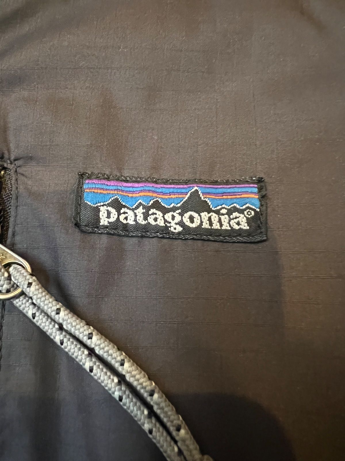 名作/ 極希少】2001年製 Patagonia パタゴニア ブラック×ネイビー ダス 