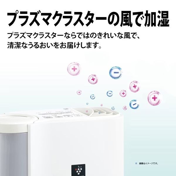 SHARP シャープ プラズマクラスター 気化式加湿器 HV-P30-W 2022年製