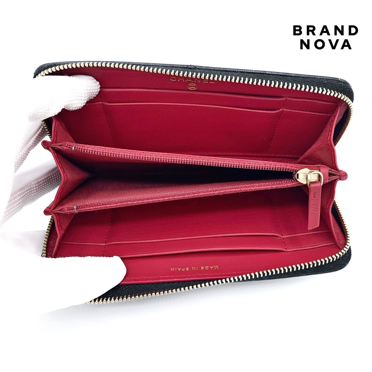 CHANEL シャネル 19 ミディアム ジップウォレット ココマーク