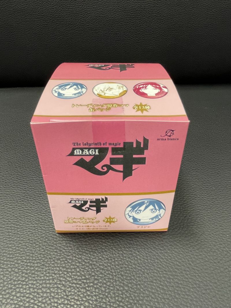 マギ トレーディング原作コマ缶バッジ 13個入りBOX[アルマ