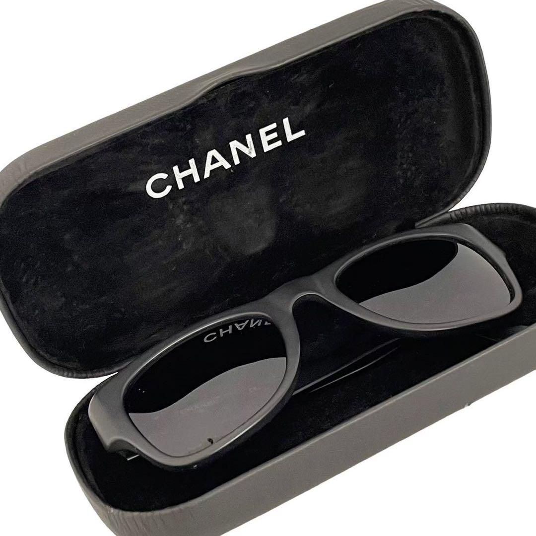 CHANEL シャネル ココマーク　ウェリントン　サングラス　ブラック CHANEL シャネル サングラス ウェリントン型 ブラック ココ