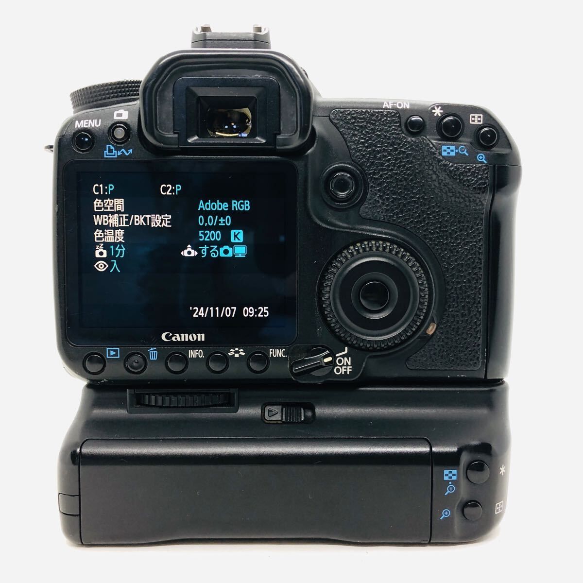 ☆実用品☆CANON キャノン EOS 50D ボディ/バッテリーグリップ