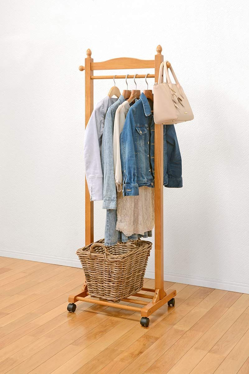 AKITAMOKKO』秋田木工 ポールハンガー ハンガーラック RWmis62